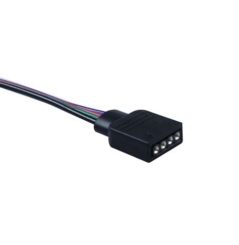 Купить 1шт 4pin pcb платы разъем провод привело rgb света полосы 4 ...