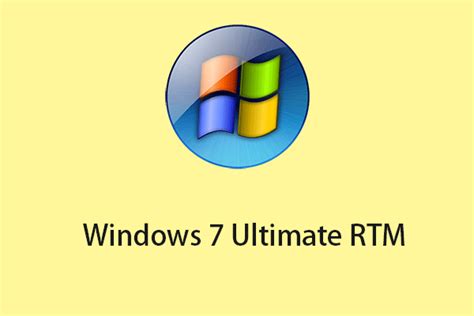 Windows Ultimate Rtm Iso Image Datei Herunterladen