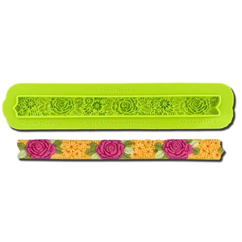 Floral Border Mold