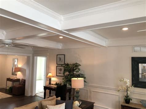 coffered ceiling | Coffered ceiling, Diy coffered ceiling, Coffer