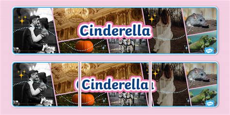 Cinderella Photo Display Banner Profesor Hizo Twinkl