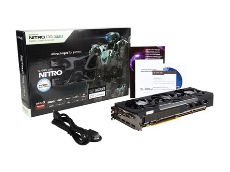 SAPPHIRE NITRO Radeon R9 390 Tri X OC Version W Backplate UEFI Video