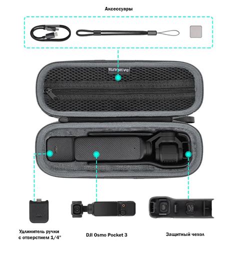 Мини-кейс DJI Osmo Pocket 3 (SunnyLife) купить в Москве в интернет ...