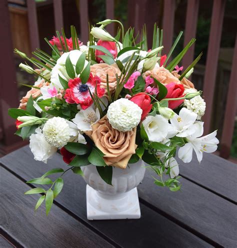 Wedding anniversary flower centerpiece. Anniversary Flowers, Wedding ...