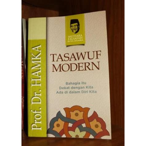 Jual COD Buku Tasawuf Modern Buya Hamka ORIGINAL Indonesia Shopee Indonesia