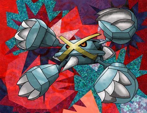 Mega Metagross By Macuarrorro On Deviantart