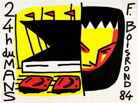 Keith Haring And Boisrond François 24 H Du Mans 1984 Auction Pop