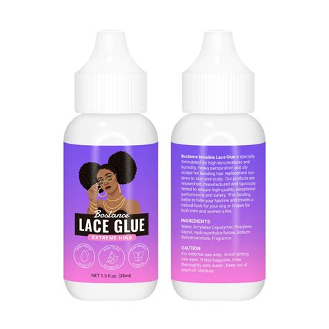 Lace Glue For Wigs Wig Glue For Front Lace Wig Waterproof Super Hold Hair Glue