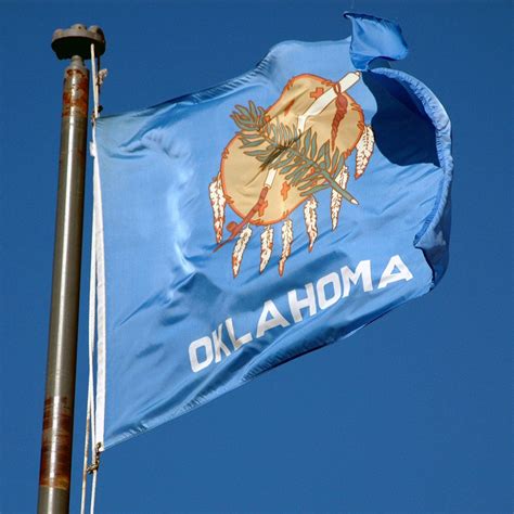 Oklahoma Flag - Outdoor State Flags (Made in the USA) by USA Flag Co.