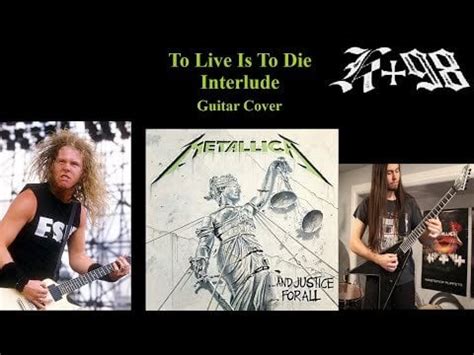 To Live Is To Die interlude cover : r/Metallica