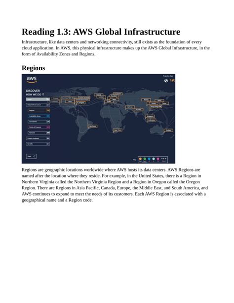 Aws Global Infrastructure Regions And Availability Zones