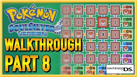 Pokemon SoulSilver Walkthrough Gameplay Let S Play Part 8 YouTube