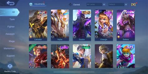 High Winrate Stacked Mobile Legends Account Wts Wtt Topup Video