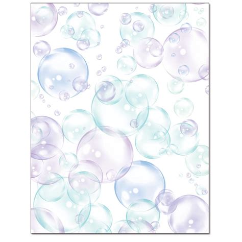 Buy Floating Bubbles Letterhead The Image Shop