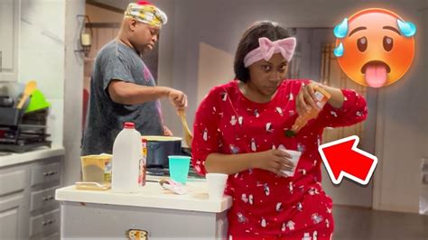 Putting Hot Sauce In My Brother Hot Chocolate Prank Extremely Hilarious Youtube