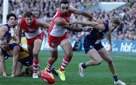 Afl Racism Row Goodes Backed By Istandwithadam Campaign Bbc News