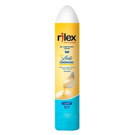 Gel Lubrificante íntimo Toy Aroma De Leite Condensado g Rilex Sex Shop Loja Fetiches