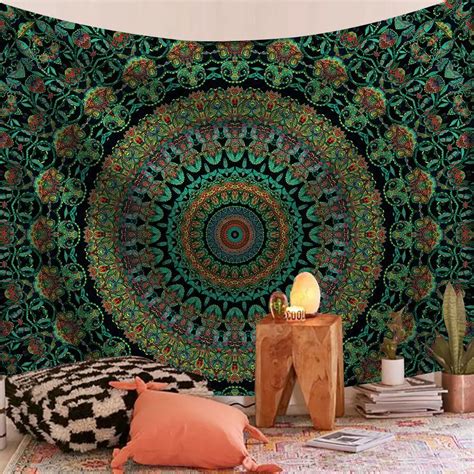 Tapiz Colgante De Pared De Mandala Indio Decoraci N De Tela De Pared