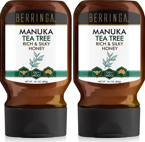 Unidays 2x Berringa Manuka Tea Tree Honey 150 Mgo 400g 18