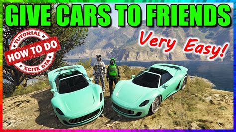 GIVE CARS TO FRIENDS GLITCH 100 WORKING EASY GUIDE GCTF September