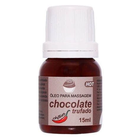 Gel T Rmico P Sexo Oral Hot Sabor Chocolate Trufado Beij Vel Ml Esquenta E Excita Chillies