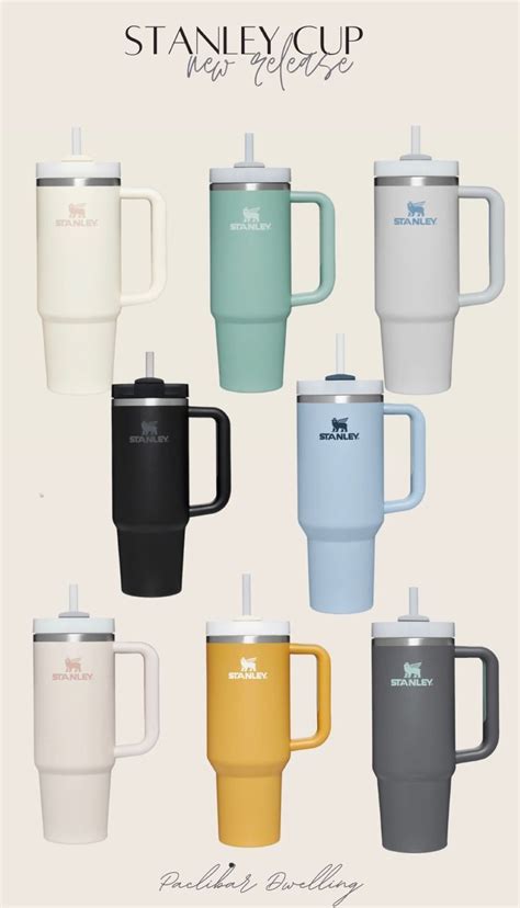 the stanley cup mugs are all different colors