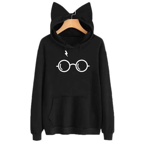 Blusa Canguru Moletom Orelhinhas Harry Potter Hogwarts Submarino