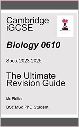 Ultimate Revision Cie Igcse Biology Cambridge Biology