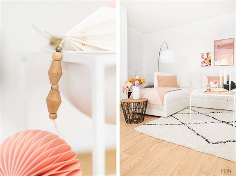 Nude Make up und Pastell Töne im Wohnzimmer Fein und Fabelhaft