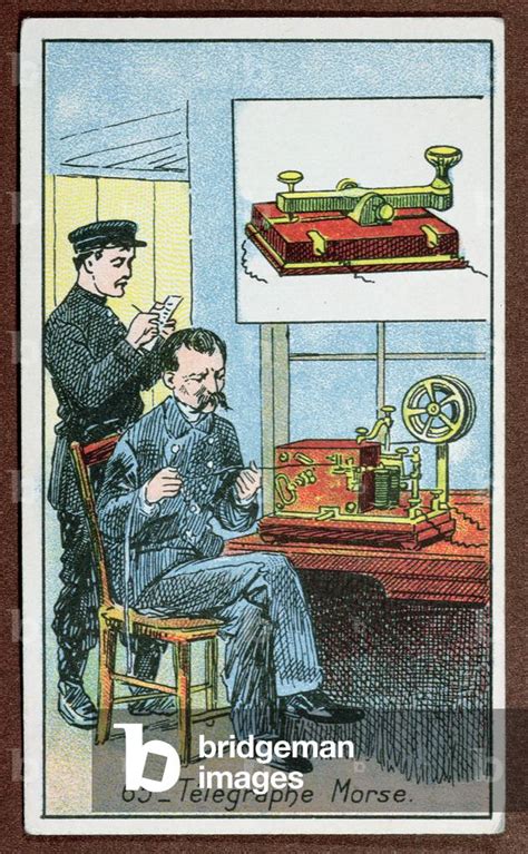 Image of The invention of telegraphy with Morse code, number 65 in by ...