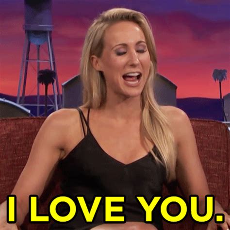 I Love You Ily  By Team Coco Find And Share On Giphy Giphy Nikki Glaser Team Coco