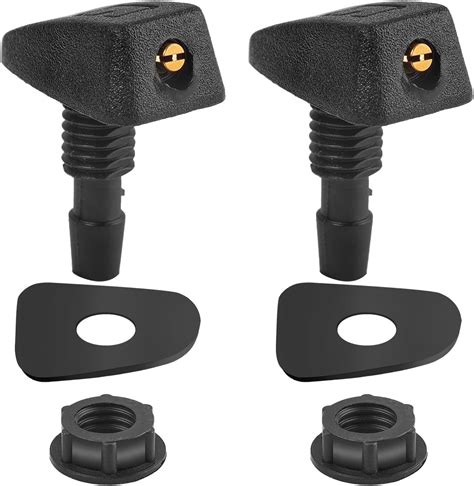 Amazon 2PCS Front Windshield Washer Nozzles Windshield Wiper