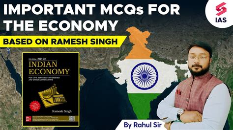 Indian Economy By Ramesh Singh Important Mcqs Of Indian Economy For