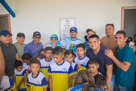 Prefeita Marina Pandolfo Inaugura Nova Escola Municipal E Ponto De