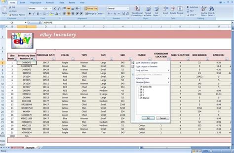 inventory control sheet template free — db-excel.com