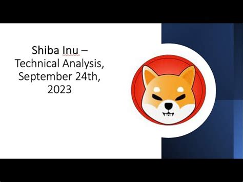 Shiba Inu Shib Technical Analysis September Th Youtube