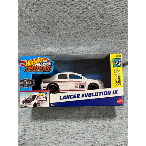 Hot Wheels 風火輪 迴力車系列 LANCER EVOLUTION IX 蝦皮購物