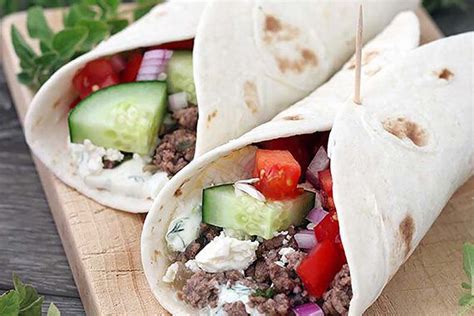 Greek Lamb Tacos With Tzatzki Sauce Mission Foods Recipe Lamb