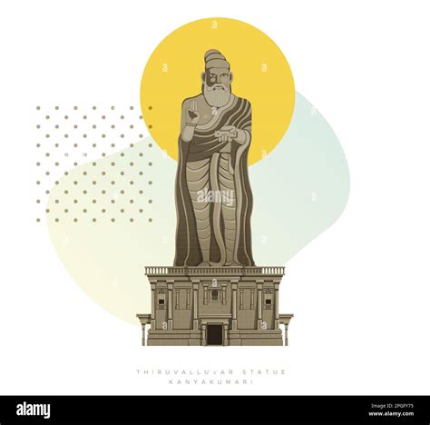 The thiruvalluvar statue Cut Out Stock Images & Pictures - Alamy