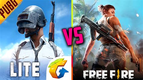 Pubg Mobile Lite Vs Free Fire Comparison Which Is Best Youtube