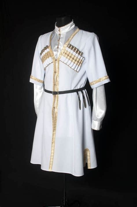 Georgian Clothing Circassian Cossack Chokha Folk Costume Dance Etsy