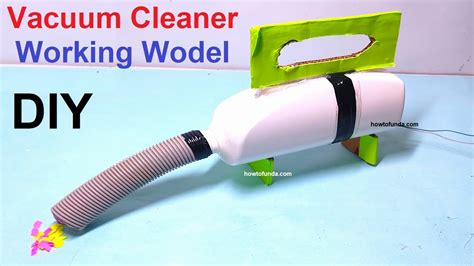 Vacuum Cleaner Working Model Science Exhibition Diy Simple Using