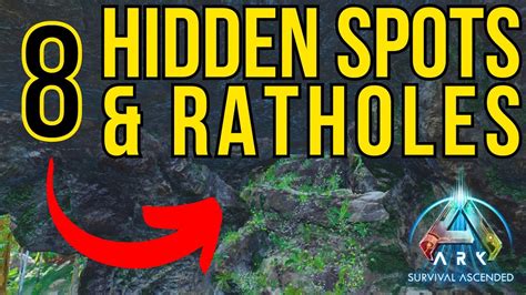 8 Best Hidden Base Locations Ratholes On The Island Ark Survival