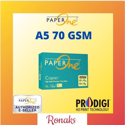 A A Gsm Gsm Gsm Gsm Paperone Copy Paper Ream Shopee