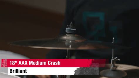 18 Medium Crash AAX BR 21808XCB SABIAN Cymbals