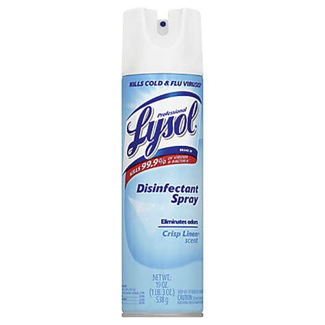 74828 Lysol 19 Oz Disinfectant W Crisp Linen Scent 12 Cs Wholesale Distributor Of Food