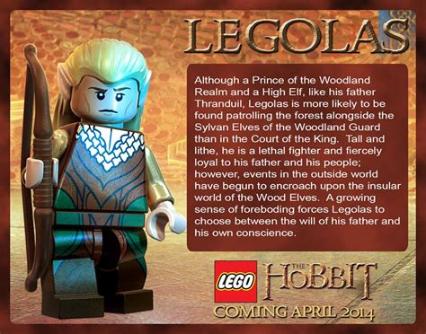 Legolas In Lego The Hobbit Legolas Greenleaf Photo Fanpop