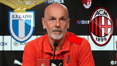 Incredibile Guarda Cosa Ha Detto Pioli Prima Della Partita Contro La