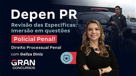 Concurso Depen Pr Revis O Das Espec Ficas Imers O Em Quest Es