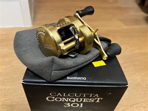 Shimano Calcutta Conquest 301 Sports Equipment Fishing On Carousell